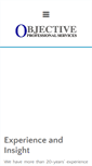 Mobile Screenshot of objectiveps.com